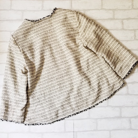 The Limited Blazer Ivory Black Small - Picture 6 of 7